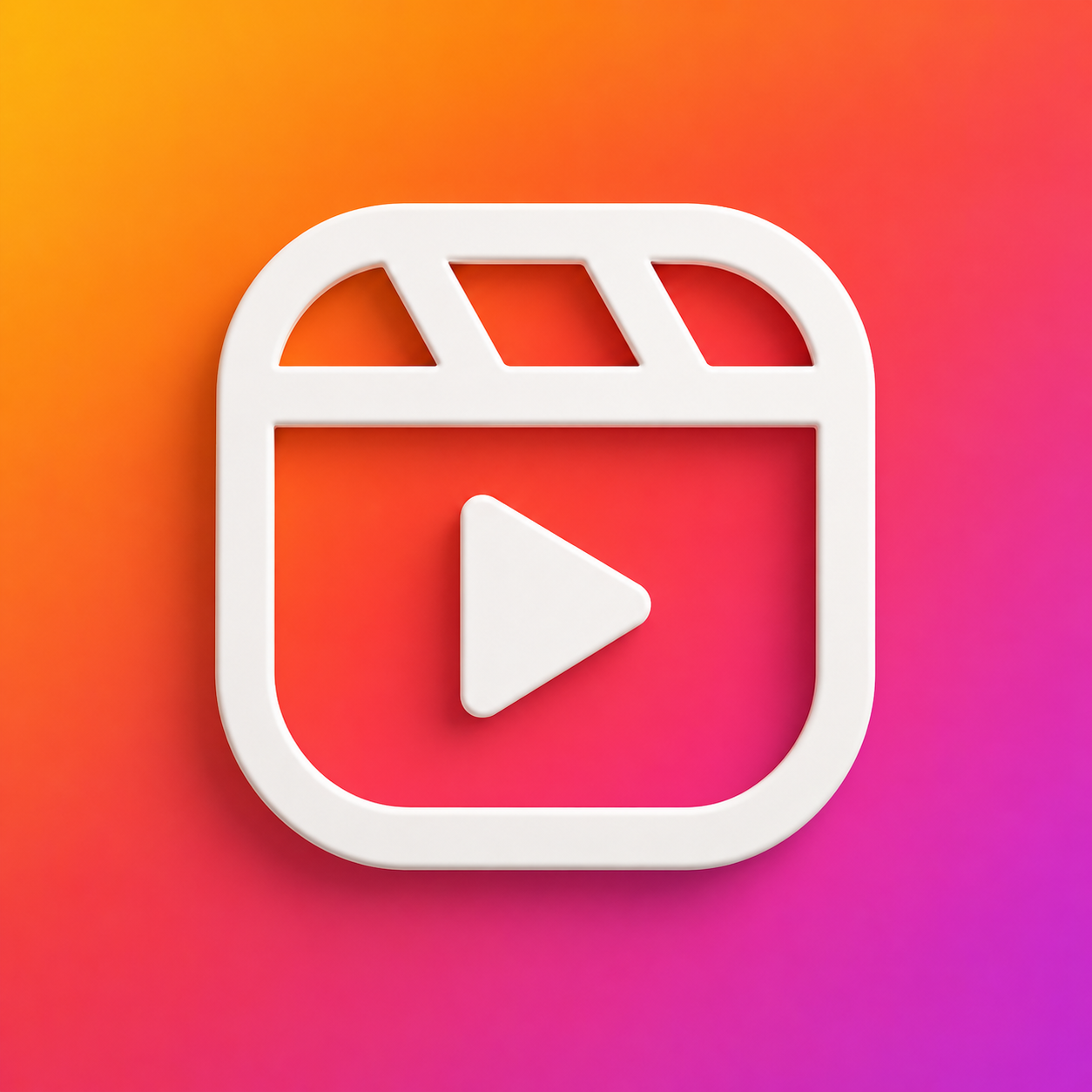 Reel video social media content