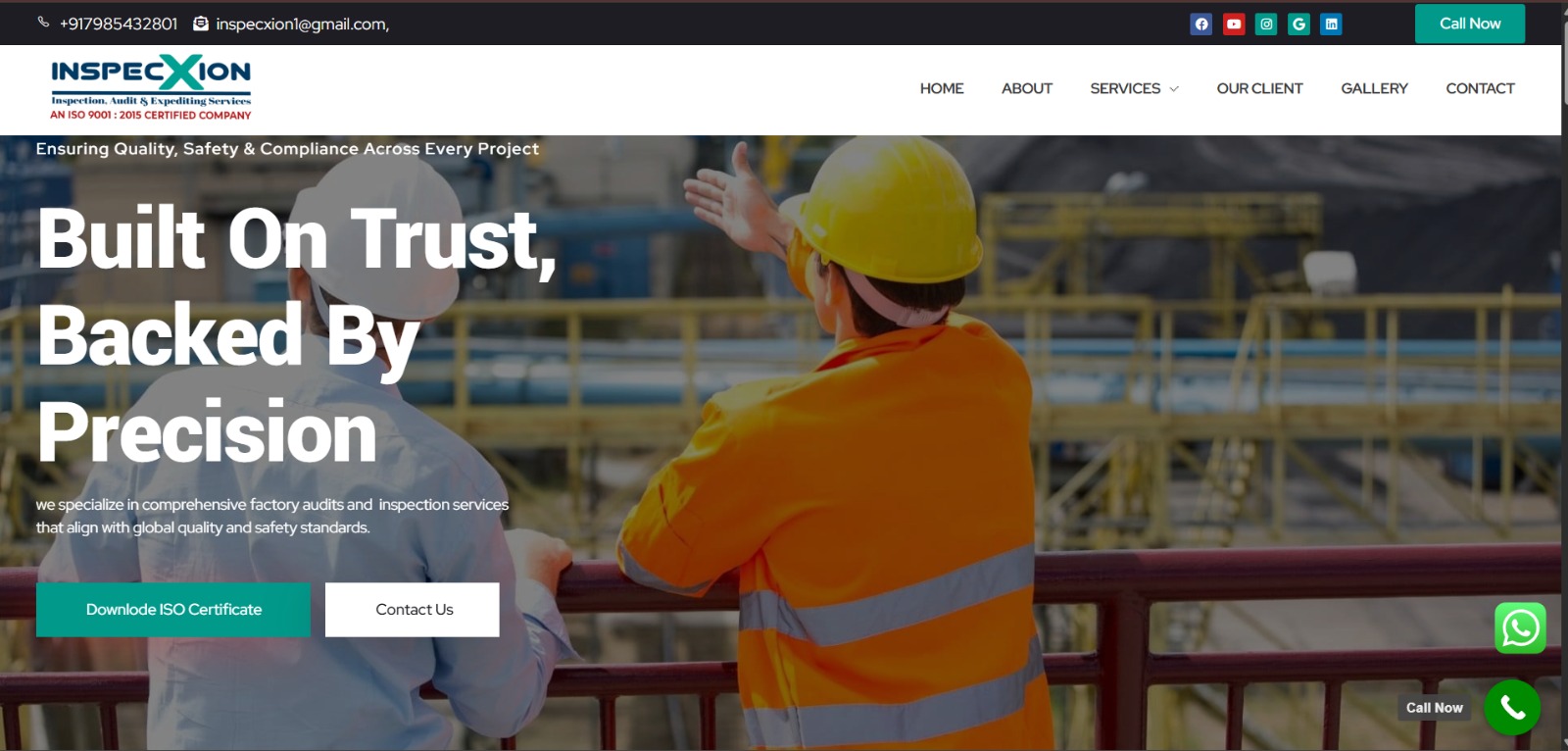 Premium website design preview
